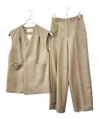 TODAYFULトゥデイフル）の古着「TODAYFUL　セットアップ」｜ベージュ