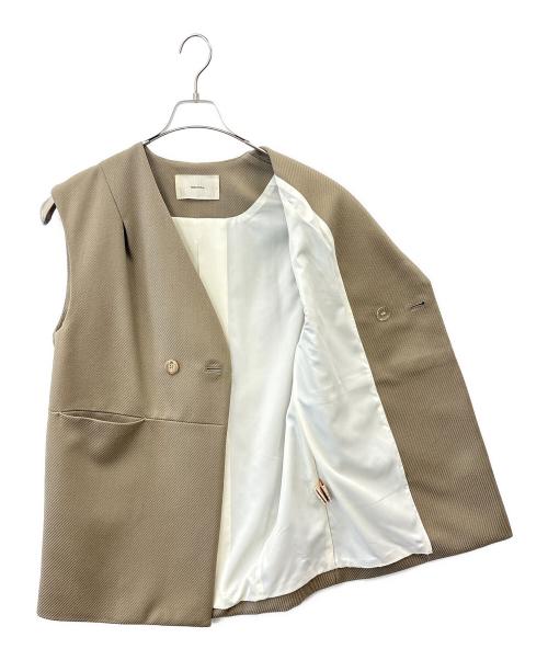 TODAYFUL（トゥデイフル）TODAYFUL (トゥデイフル) TODAYFUL　セットアップ ベージュ サイズ:38の古着・服飾アイテム