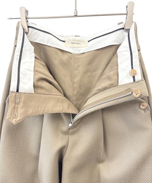 TODAYFUL（トゥデイフル）TODAYFUL (トゥデイフル) TODAYFUL　セットアップ ベージュ サイズ:38の古着・服飾アイテム