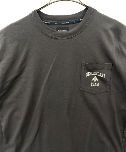DESCENDANT（ディセンダント）DESCENDANT (ディセンダント) カットソー グレー サイズ:2の古着・服飾アイテム