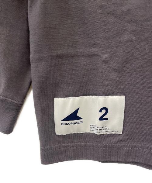 DESCENDANT（ディセンダント）DESCENDANT (ディセンダント) カットソー グレー サイズ:2の古着・服飾アイテム