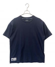 DESCENDANT（ディセンダント）の古着「DESCENDANT　半袖カットソー」｜ネイビー