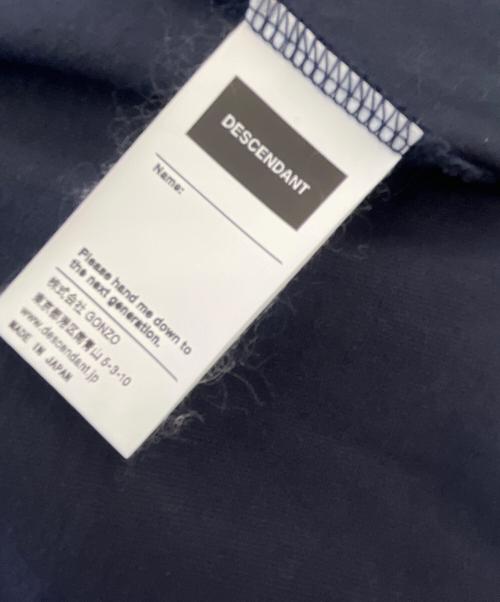 DESCENDANT（ディセンダント）DESCENDANT (ディセンダント) DESCENDANT　半袖カットソー ネイビー サイズ:2の古着・服飾アイテム