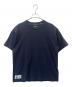 DESCENDANT（ディセンダント）の古着「DESCENDANT　半袖カットソー」｜ネイビー