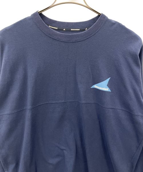 DESCENDANT（ディセンダント）DESCENDANT (ディセンダント) カットソー ネイビー サイズ:2の古着・服飾アイテム