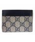 GUCCI (グッチ) GUCCI　カードケース ベージュ×ブラック：20000円