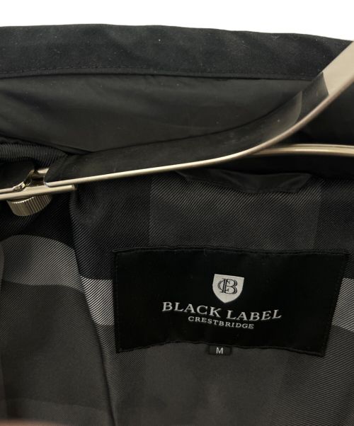 BLACK LABEL CRESTBRIDGE（ブラックレーベル クレストブリッジ）BLACK LABEL CRESTBRIDGE (ブラックレーベル クレストブリッジ) コート ブラック サイズ:Mの古着・服飾アイテム