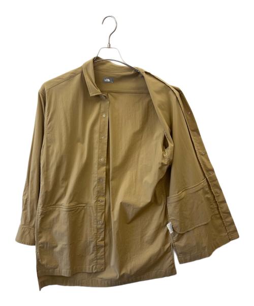 THE NORTH FACE（ザ ノース フェイス）THE NORTH FACE (ザ ノース フェイス) ユーティリティシャツ カーキ サイズ:Mの古着・服飾アイテム