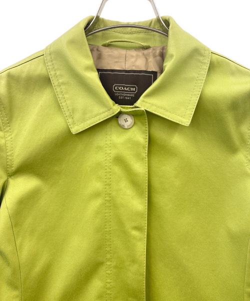 COACH（コーチ）COACH (コーチ) COACH　コート グリーン サイズ:Sの古着・服飾アイテム