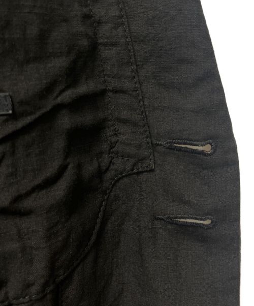 ZIGGY CHEN（ジギーチェン）ZIGGY CHEN (ジギーチェン) スカラー切替ジャケット ブラック サイズ:46の古着・服飾アイテム