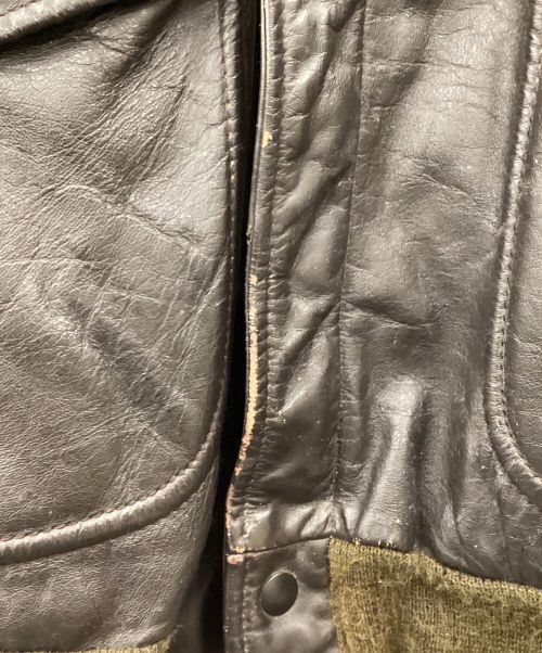 cooper（クーパー）COOPER (クーパー) フライトジャケット ブラウン サイズ:44の古着・服飾アイテム