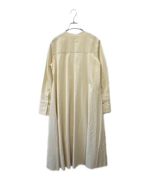 R'IAM-Plage（リアムプラージュ）R'IAM-Plage (リアムプラージュ) R'IAM-PLAGE ノーカラーコート アイボリー サイズ:36の古着・服飾アイテム