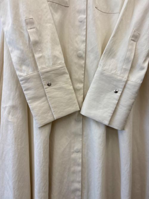R'IAM-Plage（リアムプラージュ）R'IAM-Plage (リアムプラージュ) R'IAM-PLAGE ノーカラーコート アイボリー サイズ:36の古着・服飾アイテム