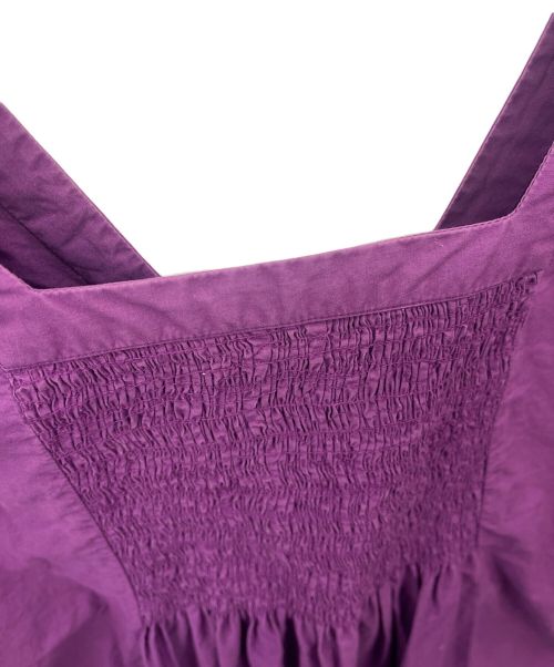 mala KALANCHOE（マーラ カランコエ）mala KALANCHOE (マーラ カランコエ) ブラウスワンピース パープル サイズ:記載なしの古着・服飾アイテム