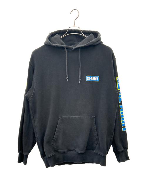 X-LARGE（エクストララージ）X-LARGE (エクストララージ) X-LARGE 20AW プルオーバーパーカー ブラック サイズ:XLの古着・服飾アイテム