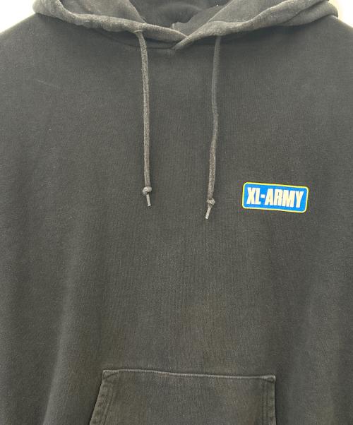 X-LARGE（エクストララージ）X-LARGE (エクストララージ) X-LARGE 20AW プルオーバーパーカー ブラック サイズ:XLの古着・服飾アイテム
