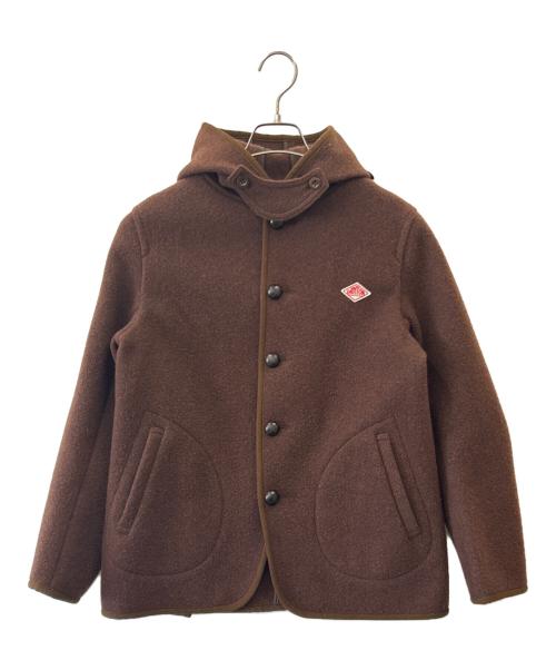 DANTON（ダントン）DANTON (ダントン) DANTON　ウールモッサコート ブラウン サイズ:36の古着・服飾アイテム