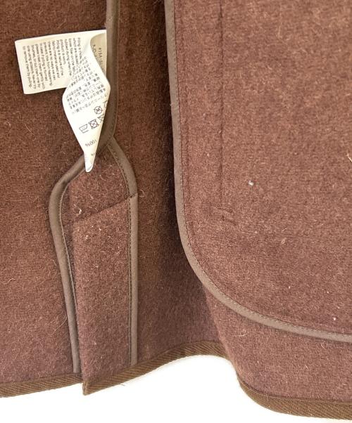 DANTON（ダントン）DANTON (ダントン) DANTON　ウールモッサコート ブラウン サイズ:36の古着・服飾アイテム