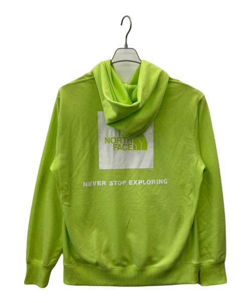 THE NORTH FACE（ザ ノース フェイス）THE NORTH FACE (ザ ノース フェイス) THE NORTH FACE　Back Square Logo Hoodie グリーン サイズ:Lの古着・服飾アイテム