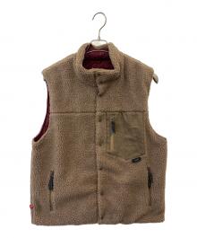 Manastash（マナスタッシュ）の古着「Manastash TAION ダウンベスト」｜ブラウン