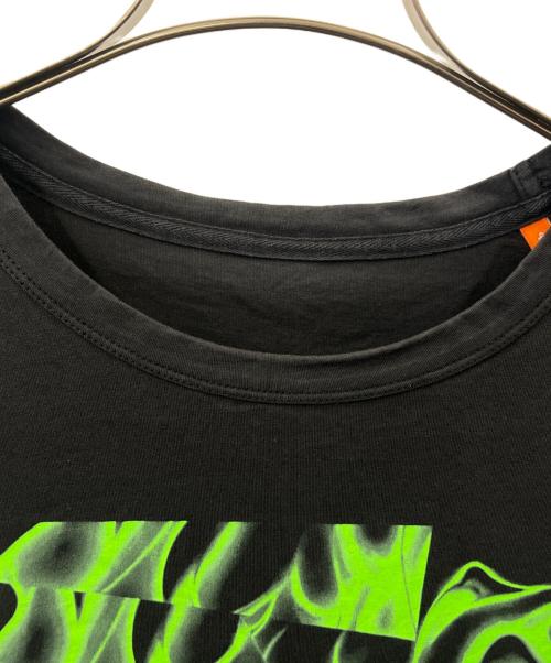 HERON PRESTON（ヘロンプレストン）HERON PRESTON (ヘロンプレストン) HERON PRESTON　半袖カットソー ブラック サイズ:Lの古着・服飾アイテム