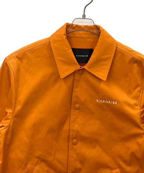 COACH（コーチ）COACH (コーチ) コーチジャケット オレンジ サイズ:Mの古着・服飾アイテム