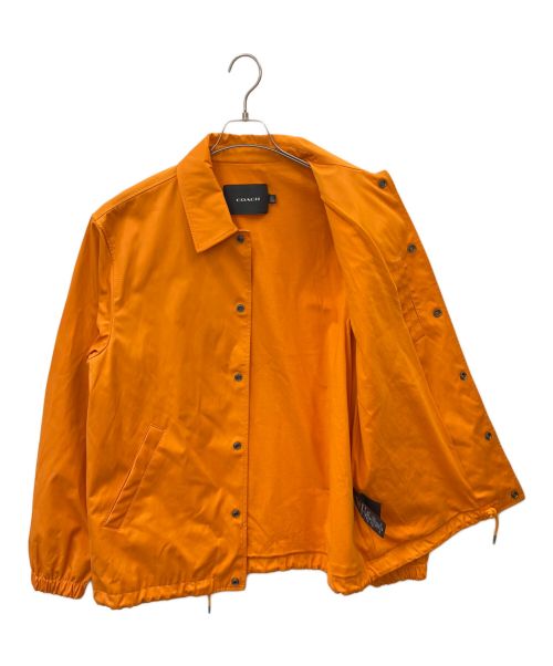 COACH（コーチ）COACH (コーチ) コーチジャケット オレンジ サイズ:Mの古着・服飾アイテム