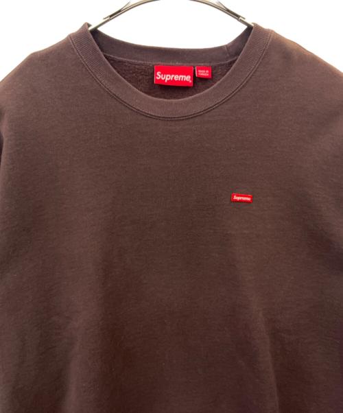 SUPREME（シュプリーム）SUPREME (シュプリーム) Supreme　スモールボックスクルーネック ブラウン サイズ:Mediumの古着・服飾アイテム
