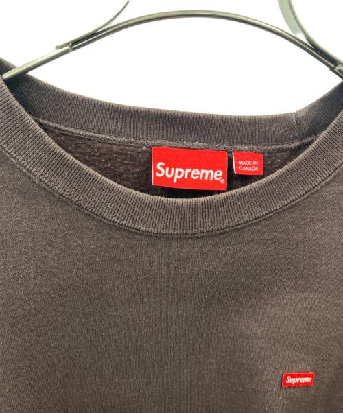 SUPREME（シュプリーム）SUPREME (シュプリーム) Supreme　スモールボックスクルーネック ブラウン サイズ:Mediumの古着・服飾アイテム