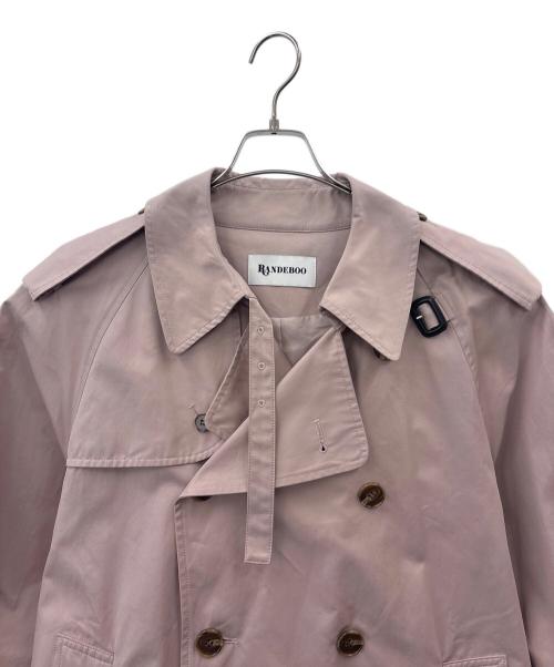RANDEBOO（ランデブー）RANDEBOO (ランデブー) RANDEBOO　トレンチコート ピンク サイズ:Fの古着・服飾アイテム