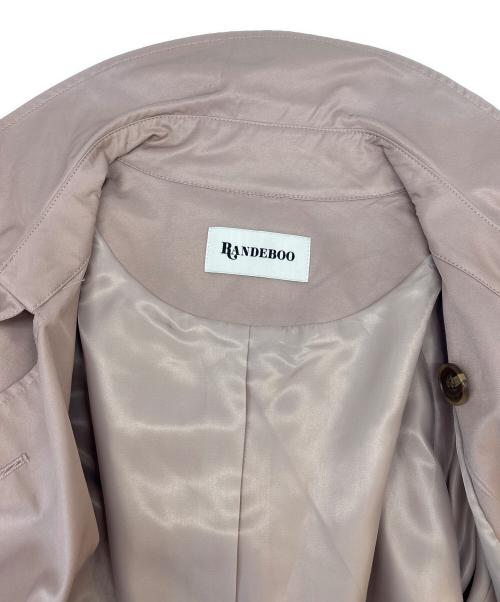RANDEBOO（ランデブー）RANDEBOO (ランデブー) RANDEBOO　トレンチコート ピンク サイズ:Fの古着・服飾アイテム