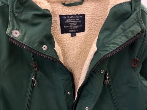 FIDELITY（フィデリティー）FIDELITY (フィデリティー) FIDELITY　マウンテンパーカー グリーン サイズ:Lの古着・服飾アイテム
