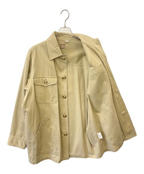 C.C. Filson（フィルソン）C.C. Filson (フィルソン) カバーオール ベージュ サイズ:42の古着・服飾アイテム