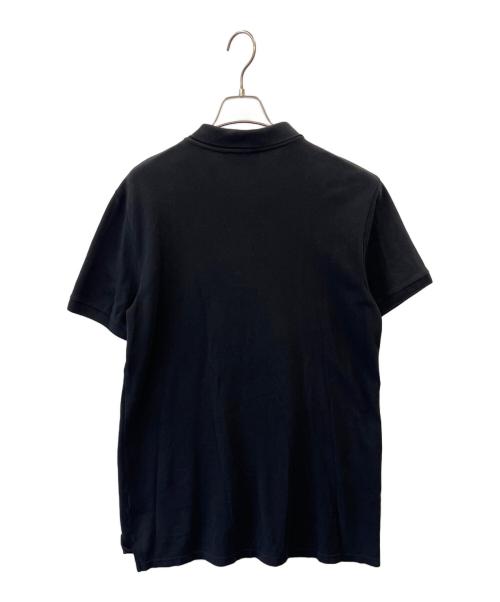maison kitsune（メゾンキツネ）MAISON KITSUNE (メゾンキツネ) ポロシャツ ブラック サイズ:Lの古着・服飾アイテム