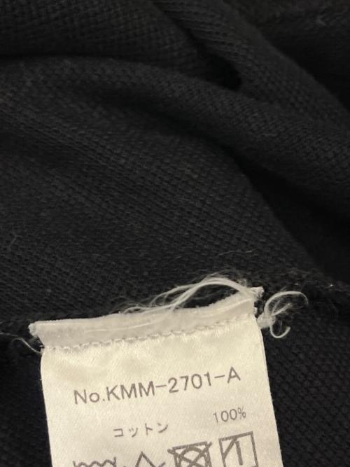 maison kitsune（メゾンキツネ）MAISON KITSUNE (メゾンキツネ) ポロシャツ ブラック サイズ:Lの古着・服飾アイテム