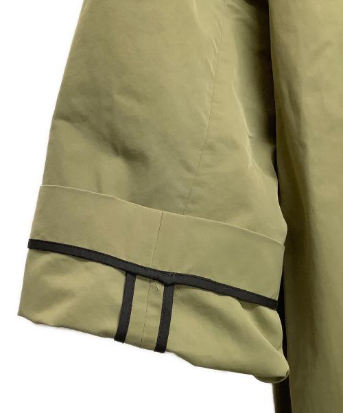 BLENHEIM（ブレンヘイム）BLENHEIM (ブレンヘイム) オーバーサイズスリットトレンチコート グリーン サイズ:Sの古着・服飾アイテム