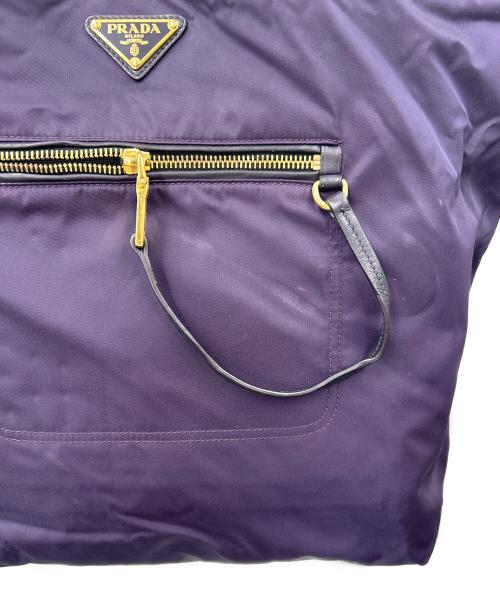 PRADA（プラダ）PRADA (プラダ) PRADA BN1825 ナイロンバッグ パープルの古着・服飾アイテム