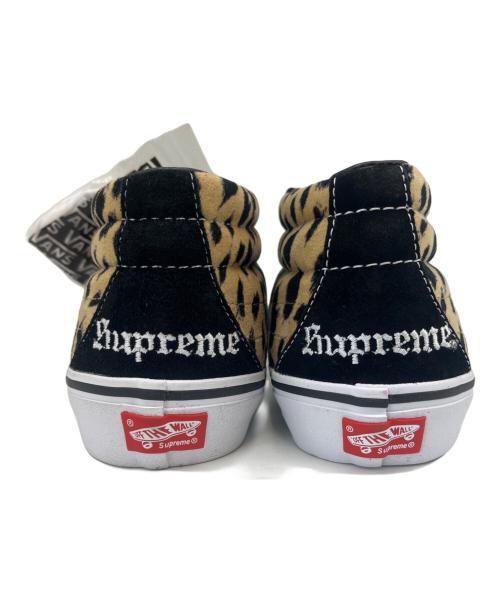 VANS（ヴァンズ）VANS (バンズ) Supreme (シュプリーム) VANS× Supreme ハイカットスニーカー ブラック×ブラウン サイズ:27.0の古着・服飾アイテム