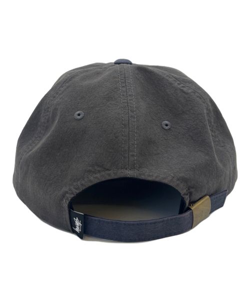 stussy（ステューシー）stussy (ステューシー) キャップ ネイビー×グレー サイズ:記載なしの古着・服飾アイテム