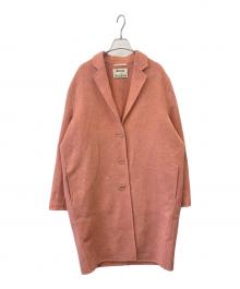 Acne studios（アクネ ストゥディオス）の古着「チェスターコート」｜ピンク
