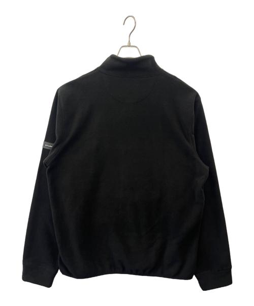 stussy（ステューシー）stussy (ステューシー) stussy　ハーフジップフリース ブラック サイズ:XLの古着・服飾アイテム