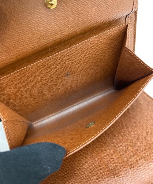 LOUIS VUITTON（ルイ ヴィトン）LOUIS VUITTON (ルイ ヴィトン) ポルトトレゾール エテュイパピエ　モノグラム　M61202　3つ折り財布 ブラウンの古着・服飾アイテム