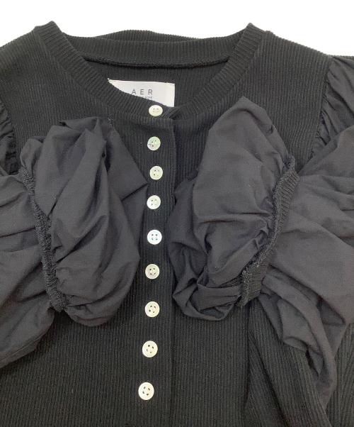 Adam et Rope（アダム エ ロペ）Adam et Rope (アダム エ ロペ) 切替ワンピース ブラック サイズ:Fの古着・服飾アイテム