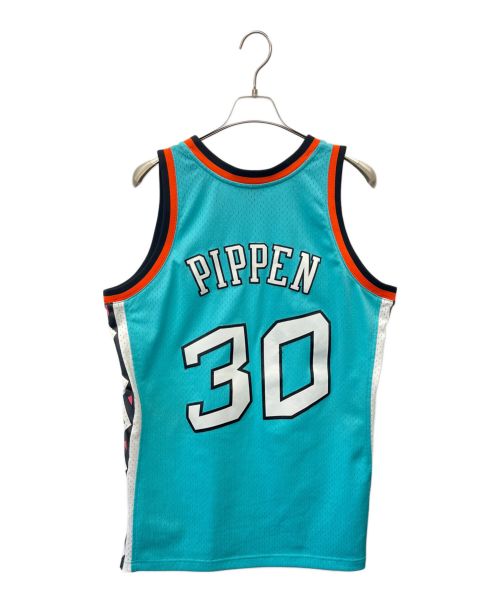 MITCHELL & NESS（ミッチェルアンドネス）MITCHELL & NESS (ミッチェルアンドネス) ゲームシャツ ブルー サイズ:Lの古着・服飾アイテム