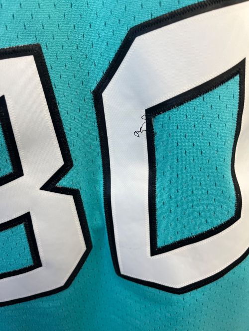 MITCHELL & NESS（ミッチェルアンドネス）MITCHELL & NESS (ミッチェルアンドネス) ゲームシャツ ブルー サイズ:Lの古着・服飾アイテム