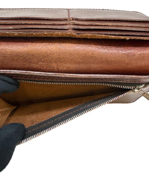 ALZUNI（アルズニ）ALZUNI (アルズニ) ALZUNI　長財布 ブラウンの古着・服飾アイテム