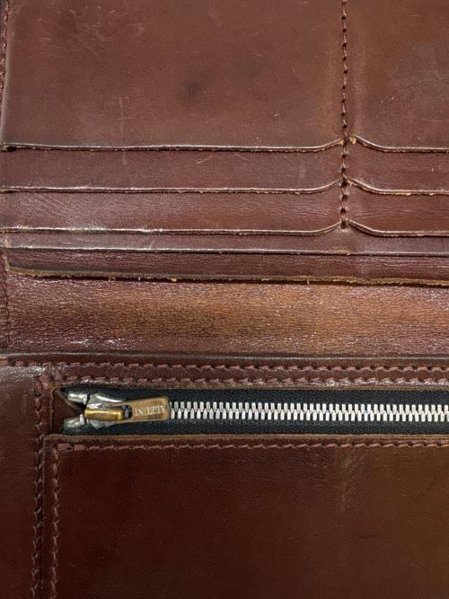 ALZUNI（アルズニ）ALZUNI (アルズニ) ALZUNI　長財布 ブラウンの古着・服飾アイテム