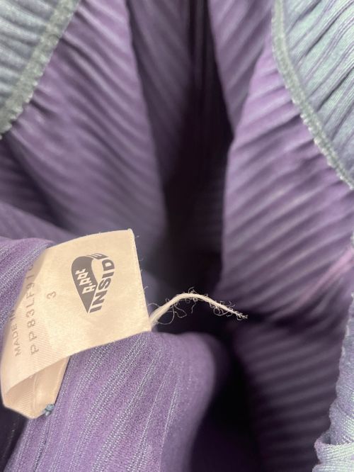 PLEATS PLEASE（プリーツプリーズ）PLEATS PLEASE (プリーツプリーズ) パンツ ブルー サイズ:3の古着・服飾アイテム