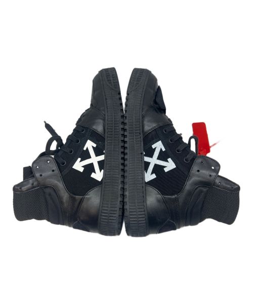 OFFWHITE（オフホワイト）OFFWHITE (オフホワイト) ハイカットスニーカー ブラック サイズ:41の古着・服飾アイテム