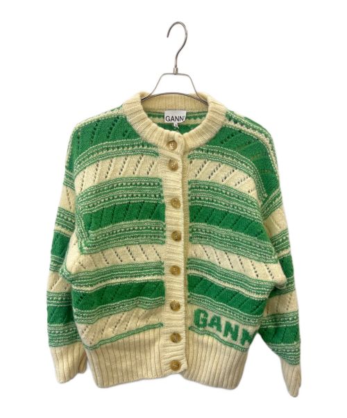 GANNI（ガニー）Ganni (ガニー) カーディガン グリーン サイズ:Sの古着・服飾アイテム